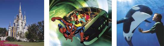 Major Theme Parks